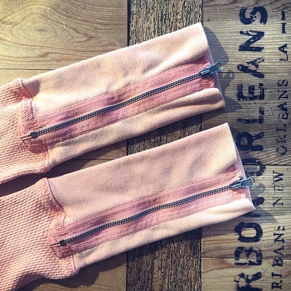 Free People Tops - free people zipper cuff thermal M